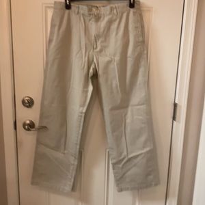 Calvin Klein Men’s 36 X 32 Khaki Pants, 100% Cotton